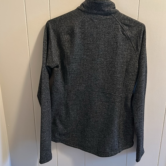 Kyodan Women’s 1/4 zip Alpine Double Brushed Jacquard Sweater-Kangaroo Pocket. - Picture 3 of 8